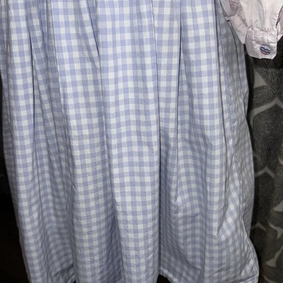 Pitusa 100% Cotton Smocked Patterned Baby Doll Dress SZ Small - Picture 3 of 8